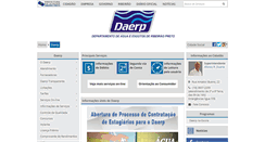 Desktop Screenshot of daerp.pmrp.com.br